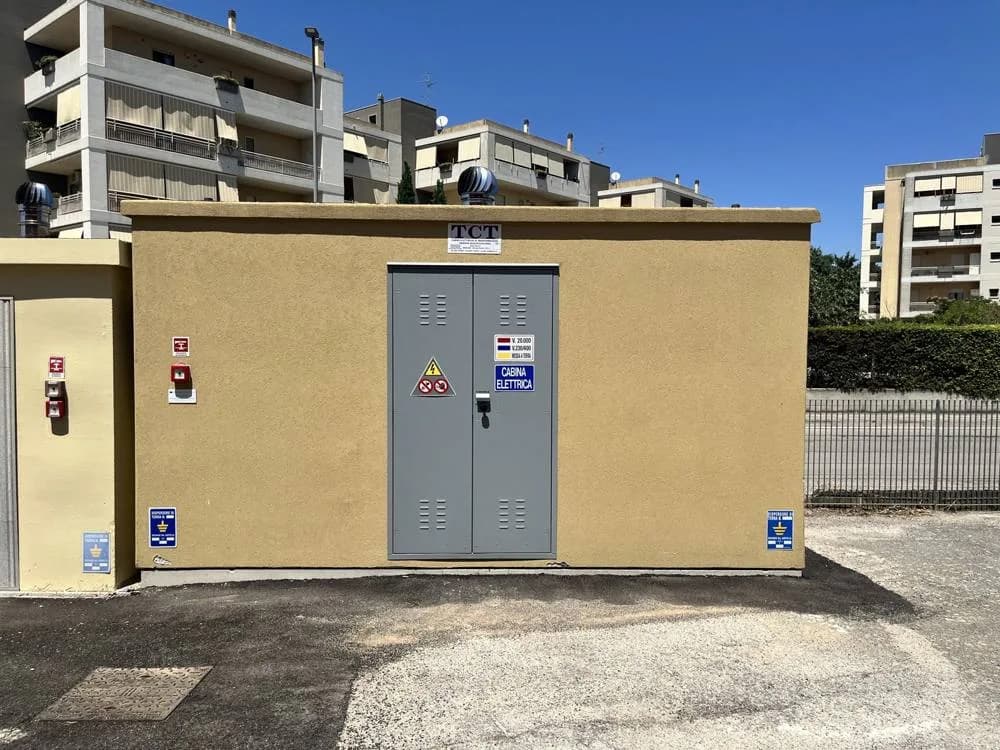Cabina di trasformazione dedicata alle quattro stazioni di Gioia del Colle